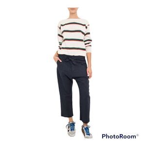 The Great Navy linen pants NWOT size 3